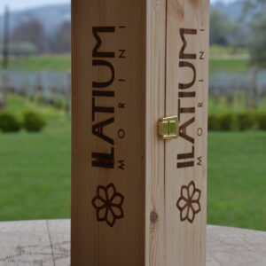 Ilatium Morini wooden box with clip closure