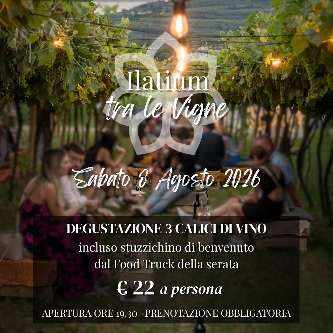 ILATIUM TRA LE VIGNE - Sabato 8 Agosto 2026